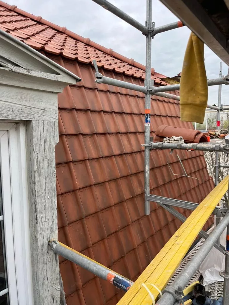 Lucarne créée lors d’une rénovation de toiture