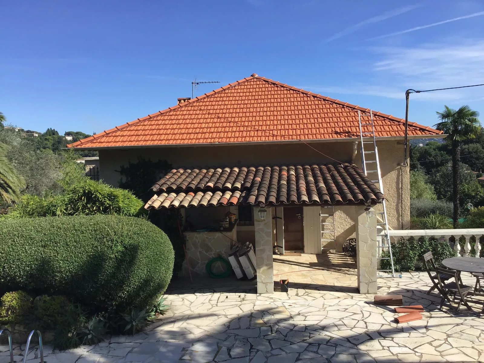 Toiture dans la vallée des Ormonts au Sépey