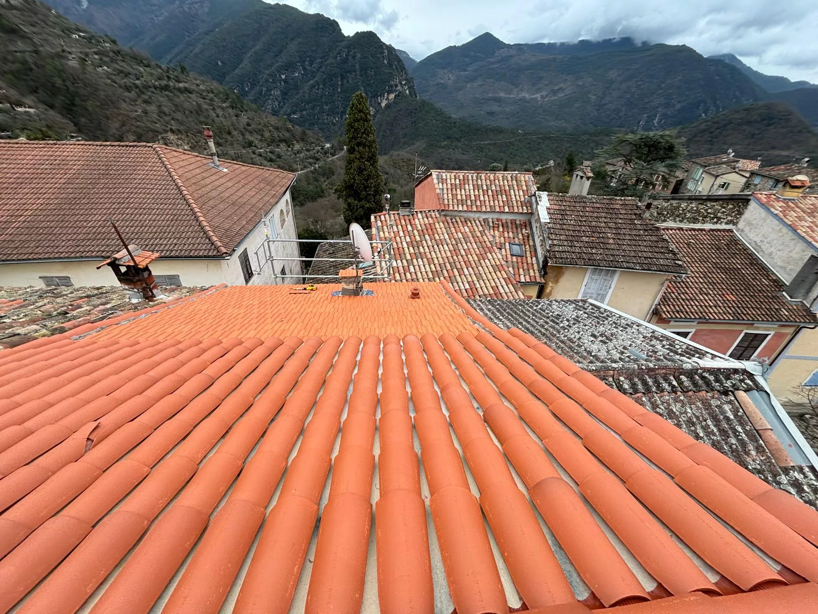 Toiture de chalet à Villars-sur-Ollon